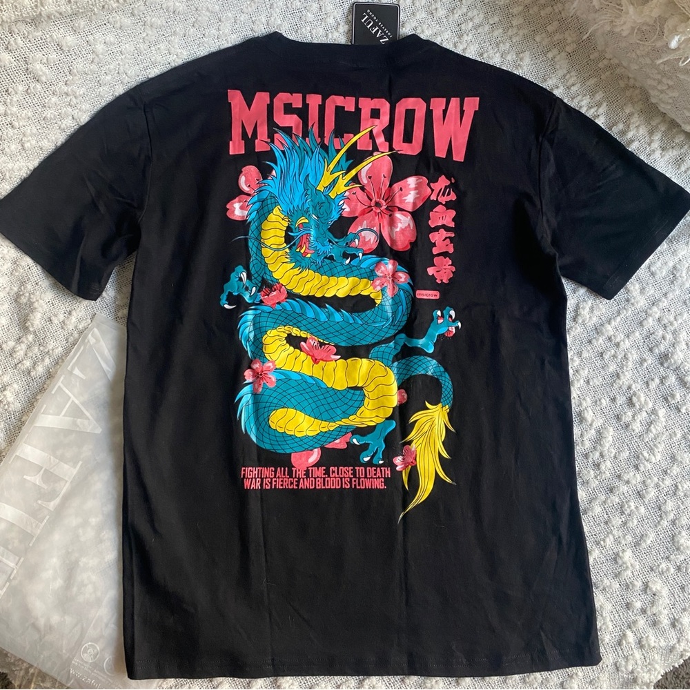Zaful Graphic Tee Lareoa Kice